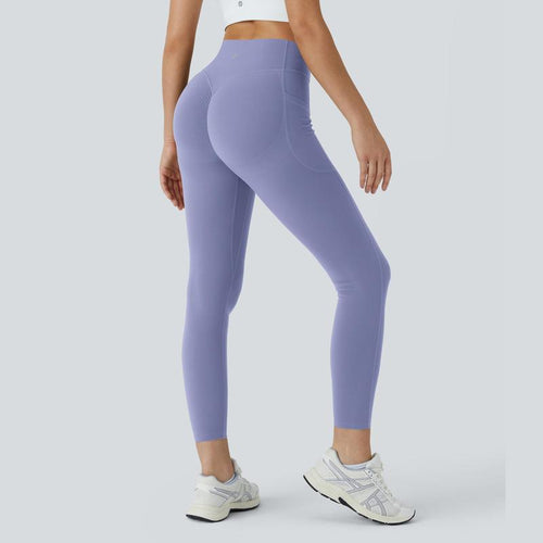 Halara Ultrasculpt High Waisted Scrunch Butt Lifting Tummy Control Pocket Shaping Training Leggings