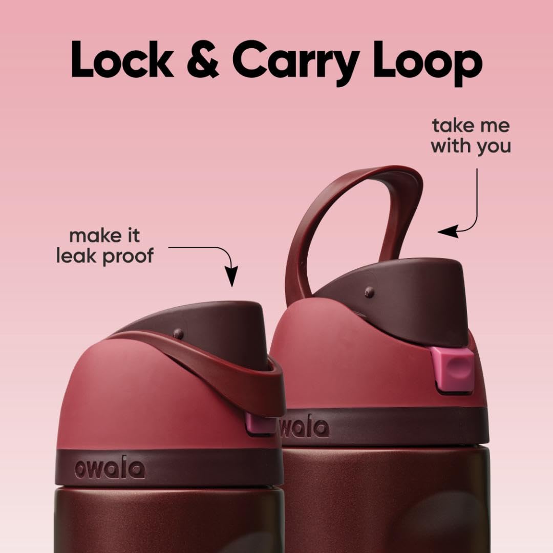 Owala FreeSip Insulated Water Bottle, 24oz – Denim