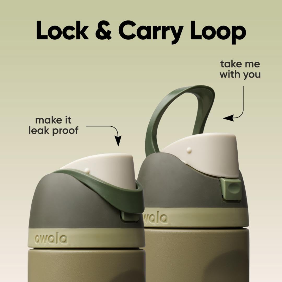 Owala FreeSip Insulated Water Bottle, 24oz – Denim