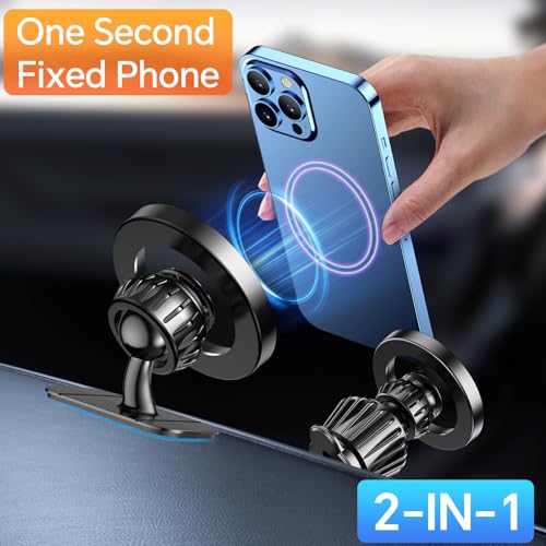 MagSafe Car Mount – Strong Magnetic Phone Holder (Dashboard Mount)