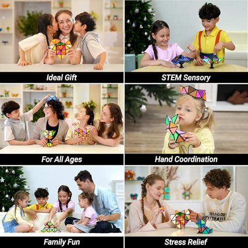 TOSY Magnet Pyramid – Creative Magnetic STEAM Toy