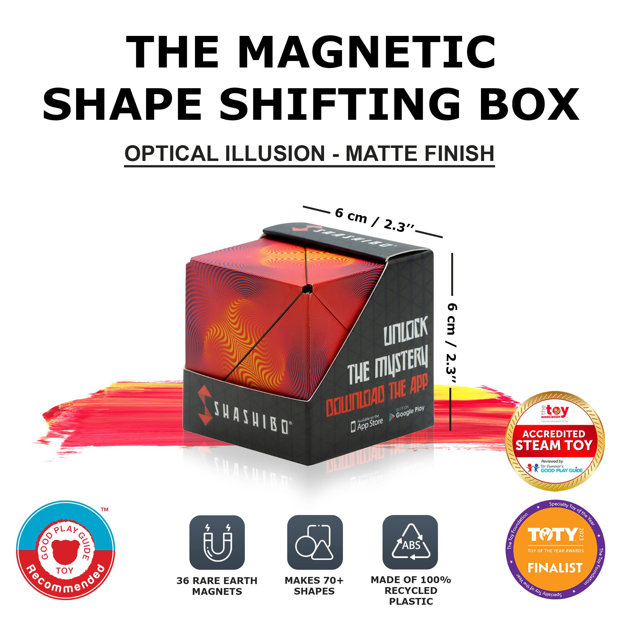Shashibo Shape-Shifting Magnetic Fidget Cube