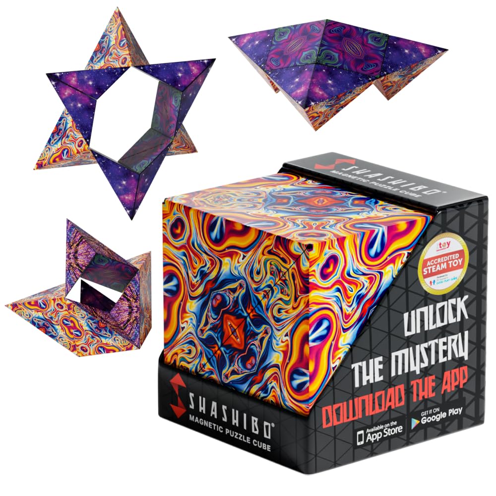 Shashibo Shape-Shifting Magnetic Fidget Cube