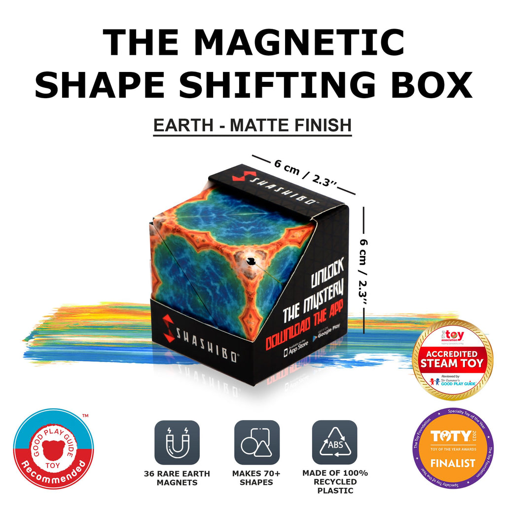 Shashibo Shape-Shifting Magnetic Fidget Cube