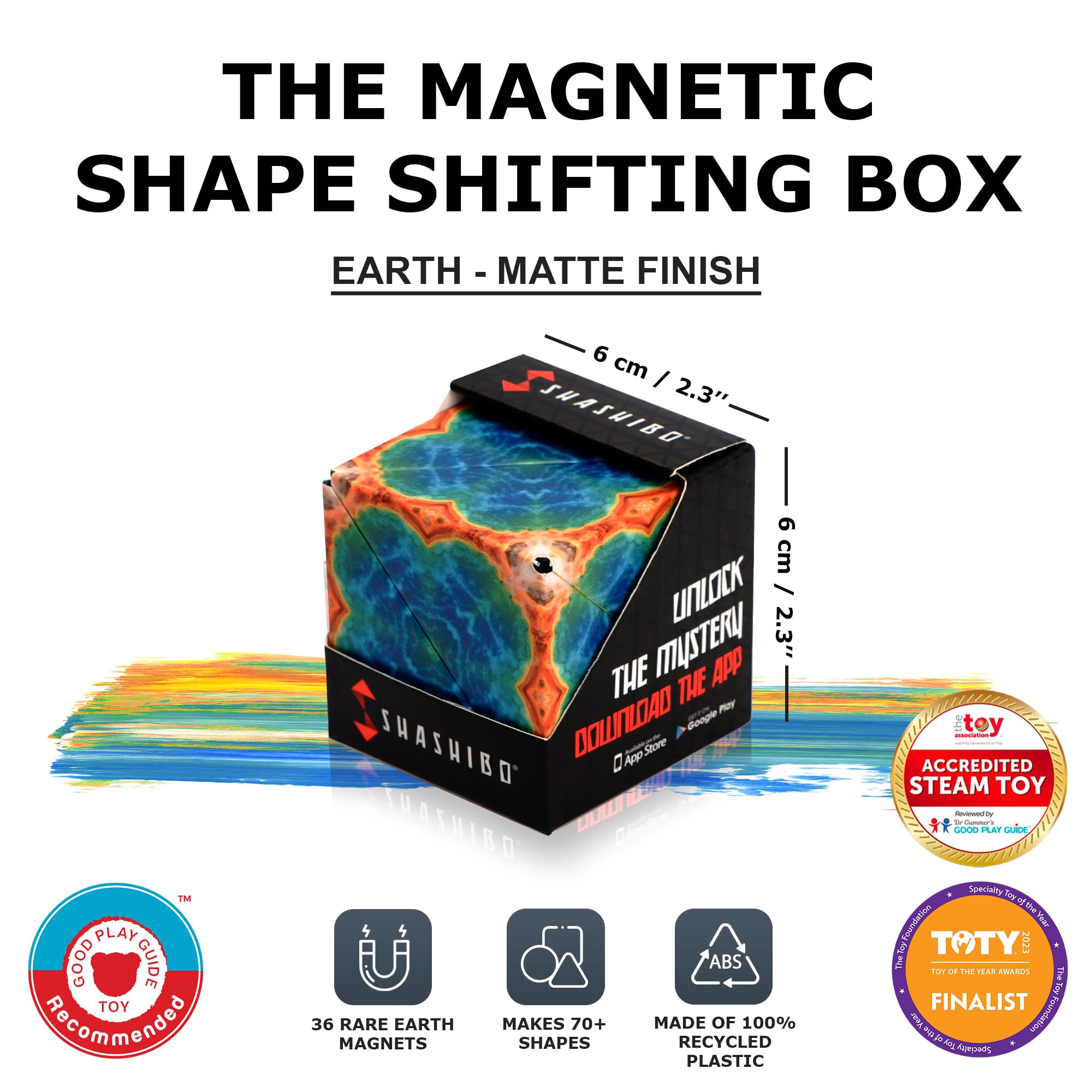 Shashibo Shape-Shifting Magnetic Fidget Cube
