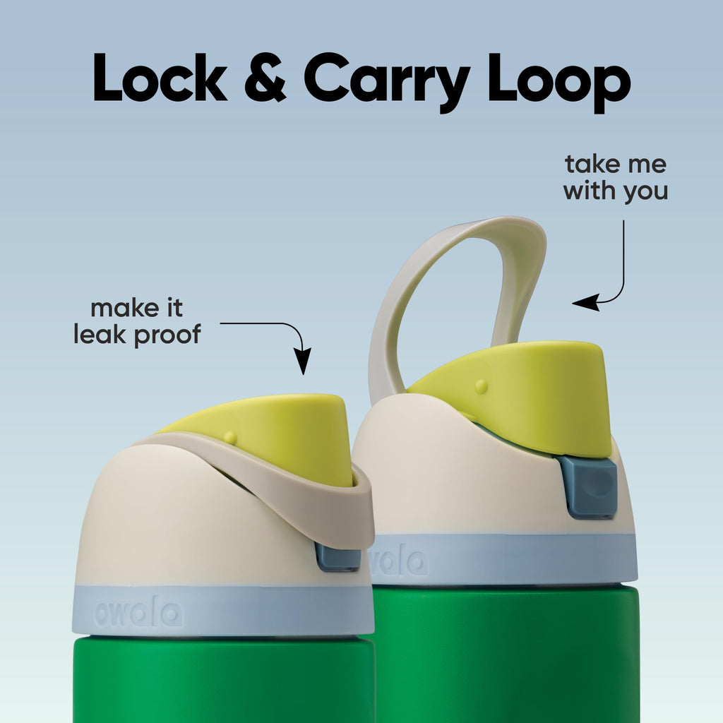 Owala FreeSip Insulated Water Bottle, 24oz – Denim