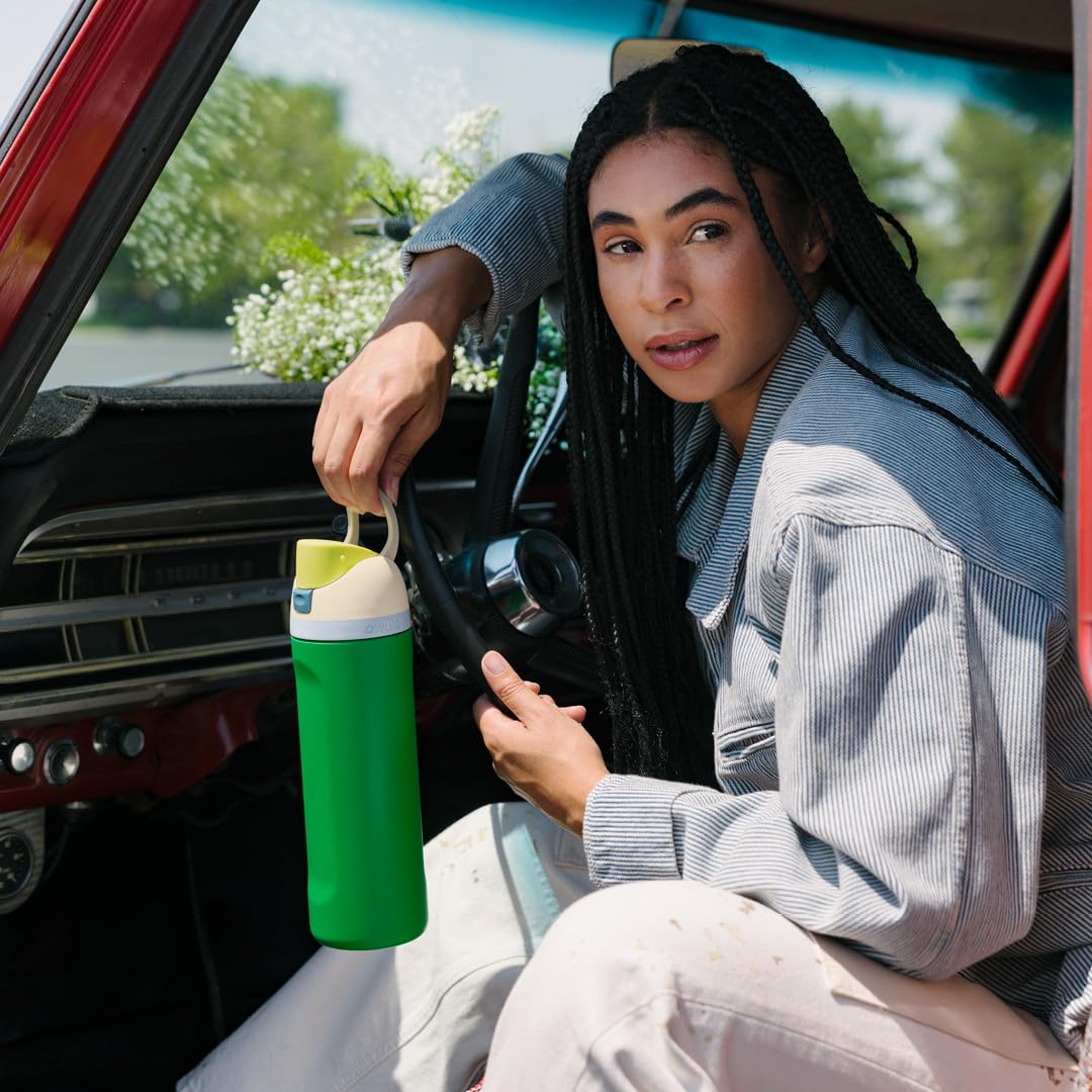 Owala FreeSip Insulated Water Bottle, 24oz – Denim