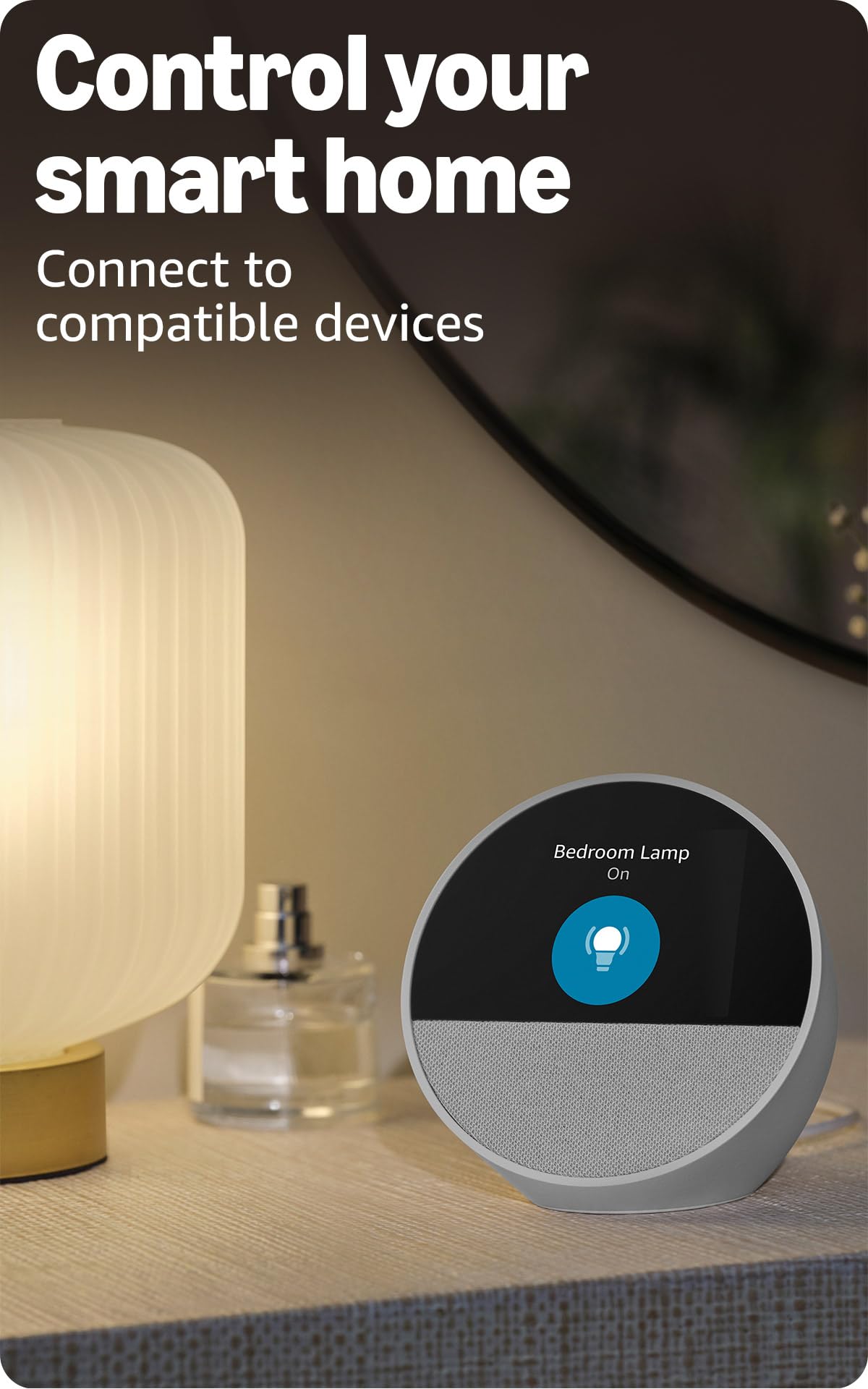 Echo Spot – Smart Alarm Clock with Alexa