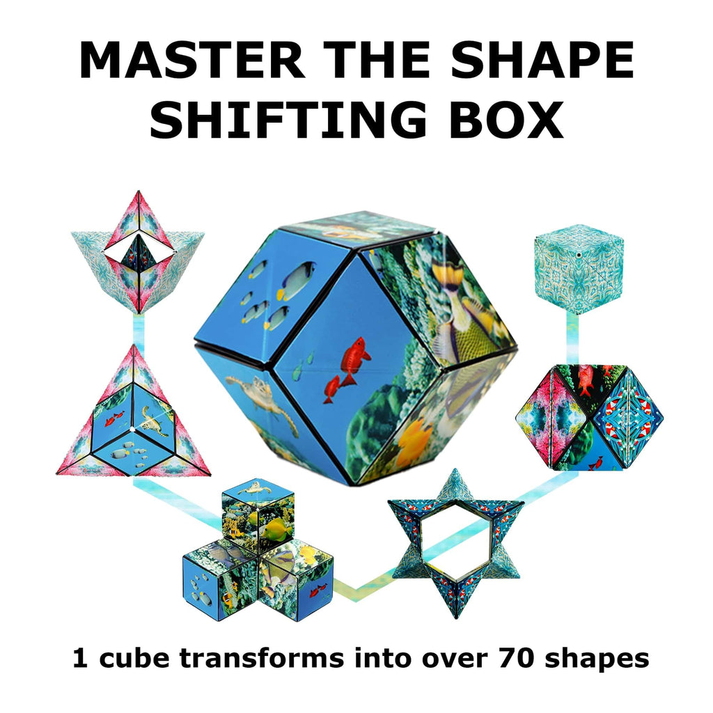 Shashibo Shape-Shifting Magnetic Fidget Cube
