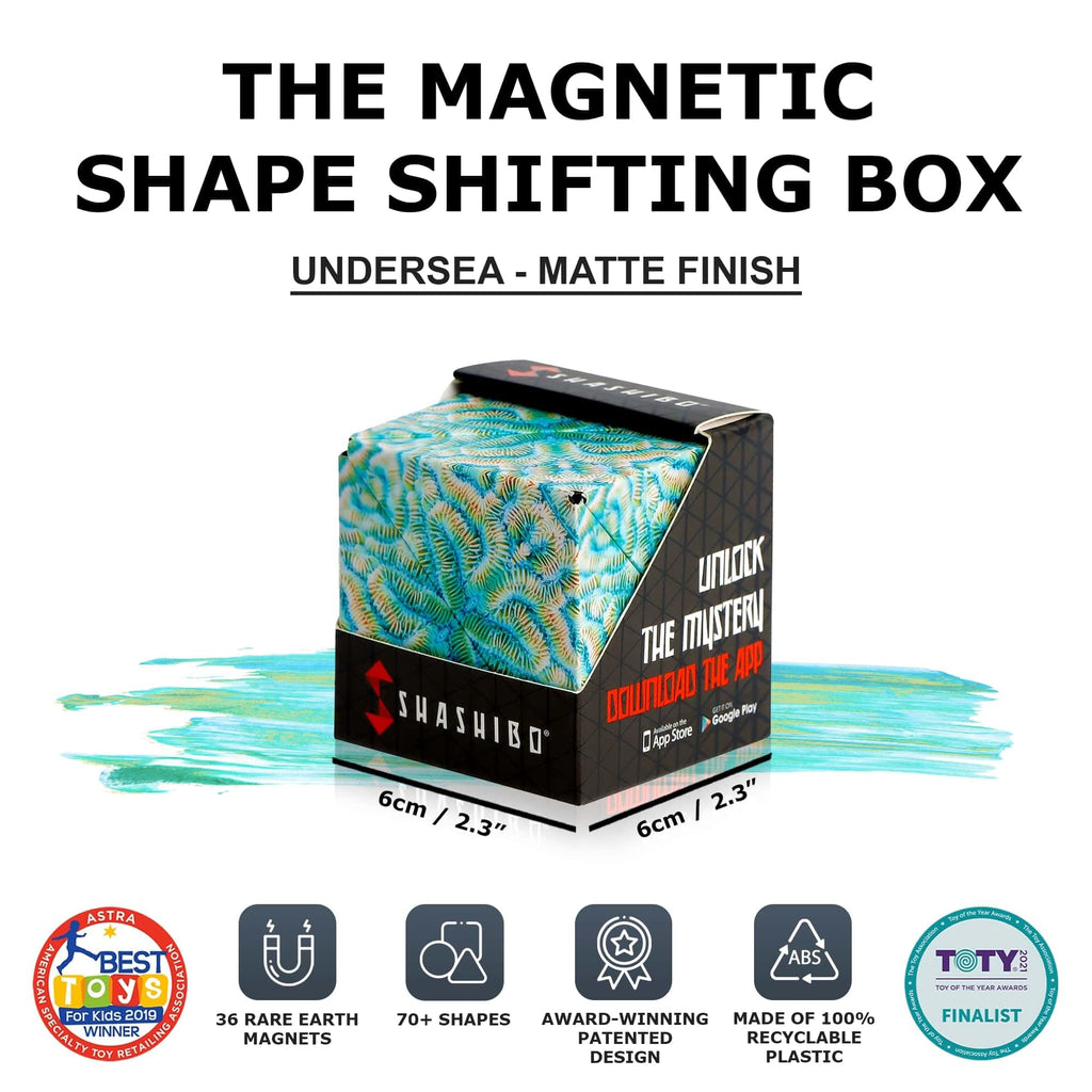 Shashibo Shape-Shifting Magnetic Fidget Cube