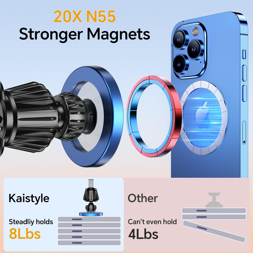 MagSafe Car Mount – Strong Magnetic Phone Holder (Dashboard Mount)