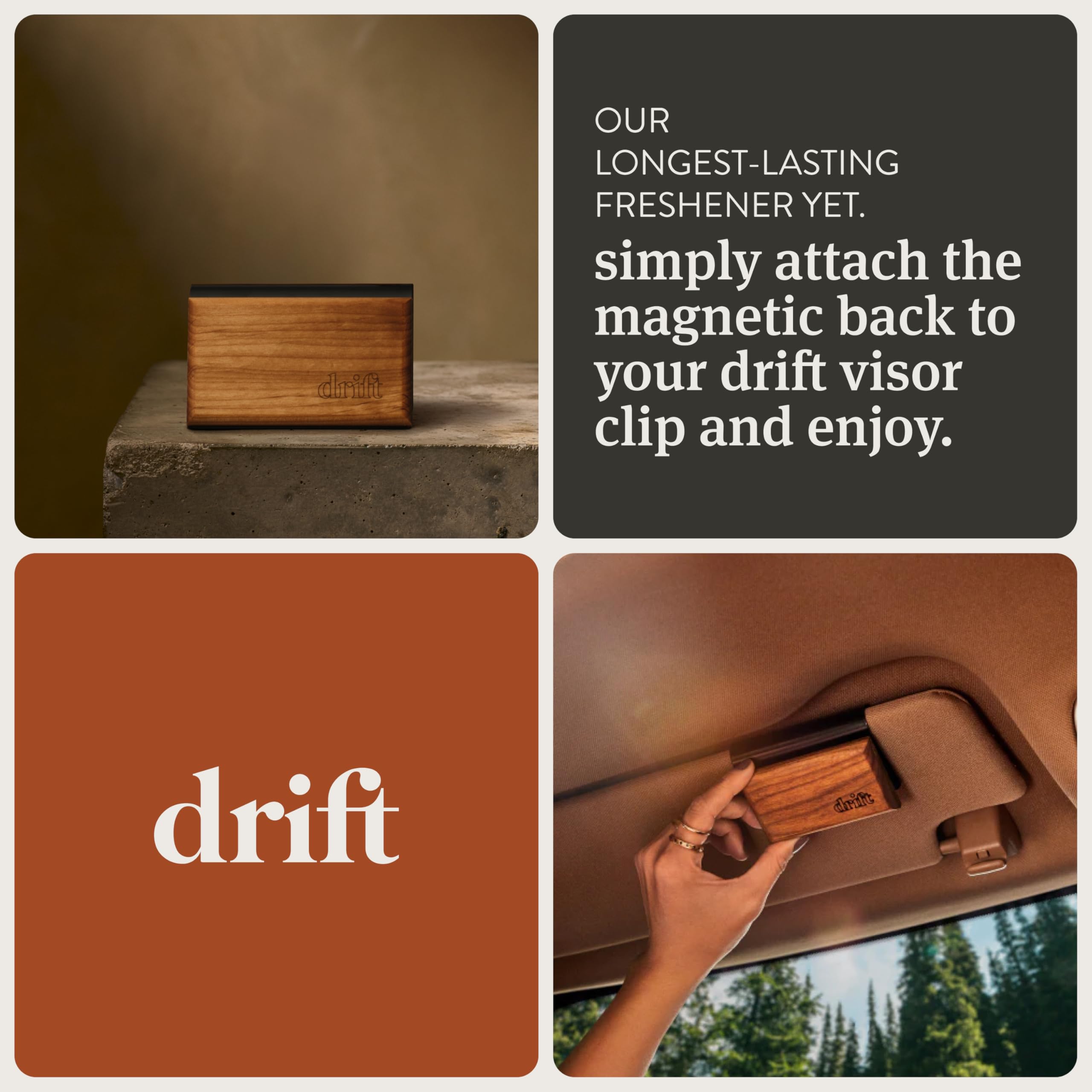 Drift Car Air Freshener – Amber Scent