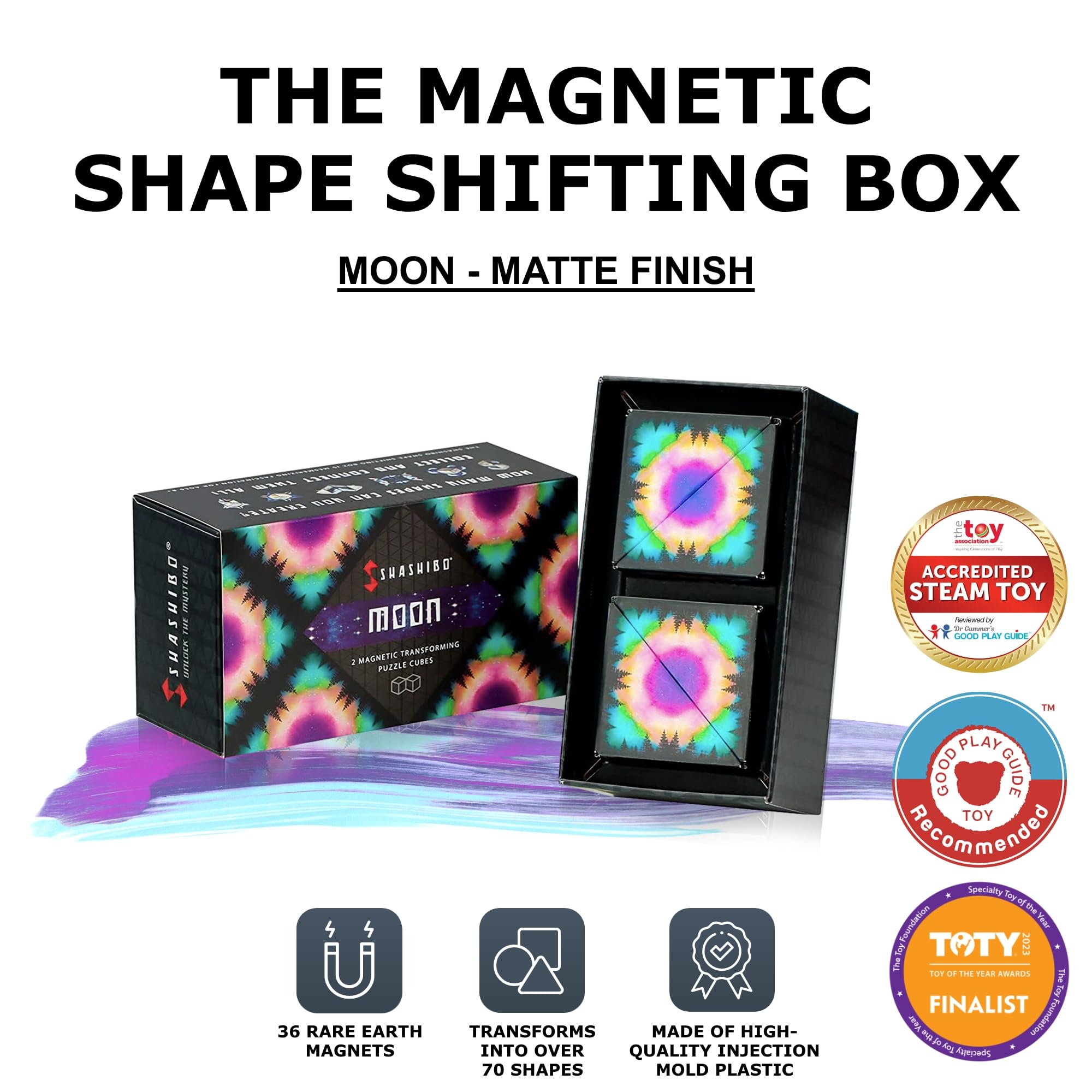 Shashibo Shape-Shifting Magnetic Fidget Cube