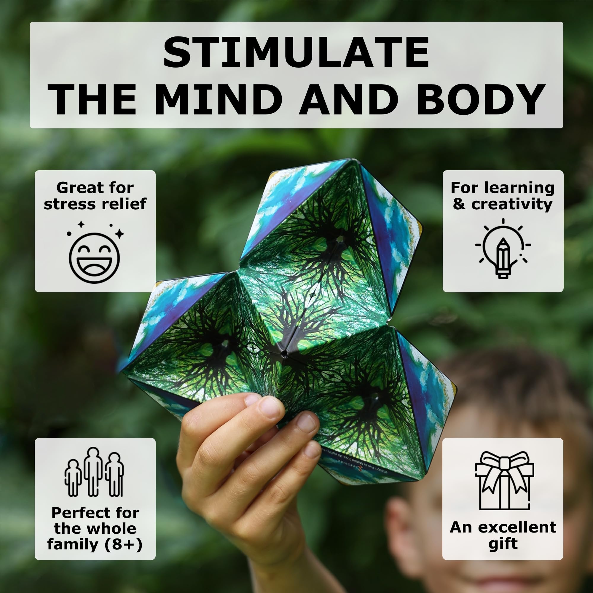 Shashibo Shape-Shifting Magnetic Fidget Cube