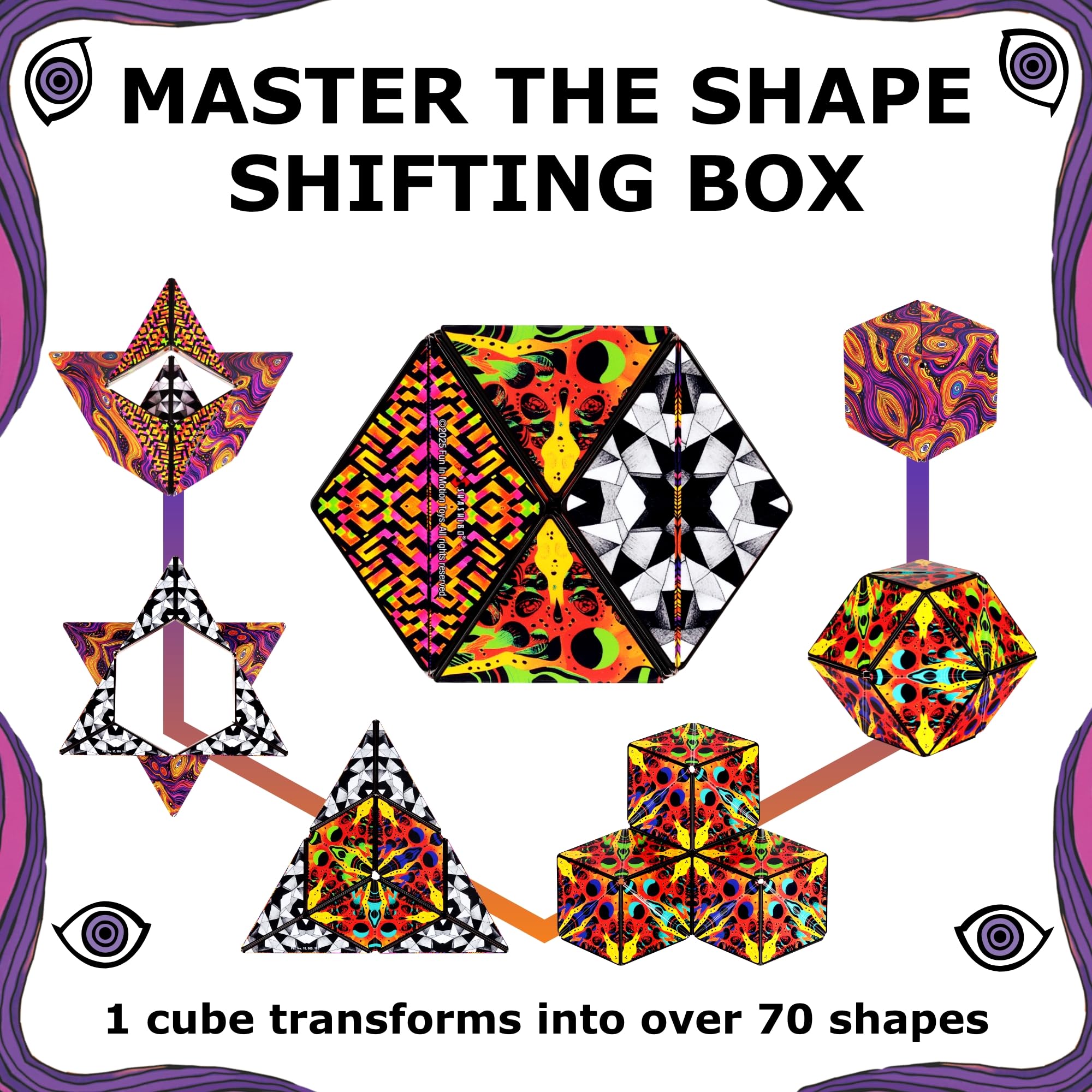 Shashibo Shape-Shifting Magnetic Fidget Cube