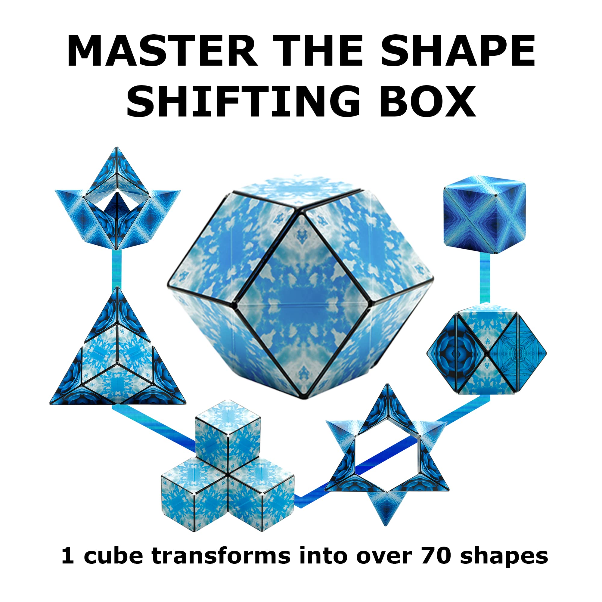 Shashibo Shape-Shifting Magnetic Fidget Cube