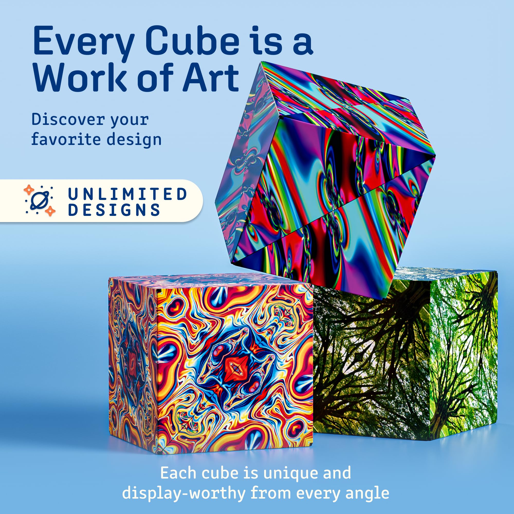 Shashibo Shape-Shifting Magnetic Fidget Cube