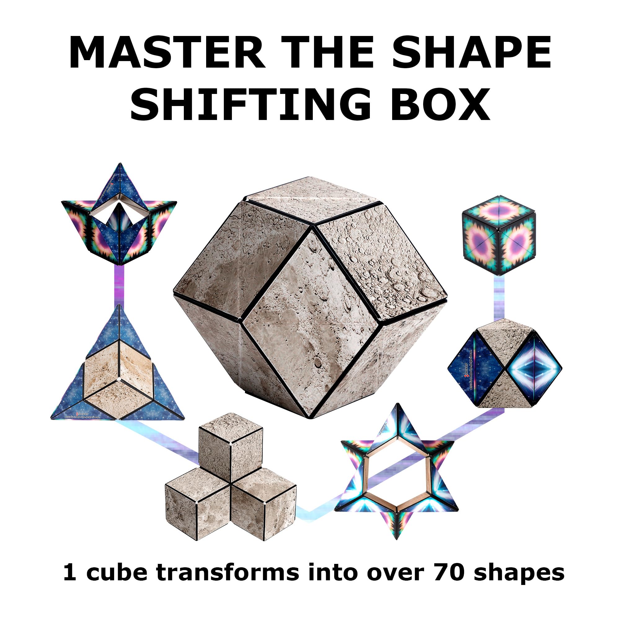 Shashibo Shape-Shifting Magnetic Fidget Cube