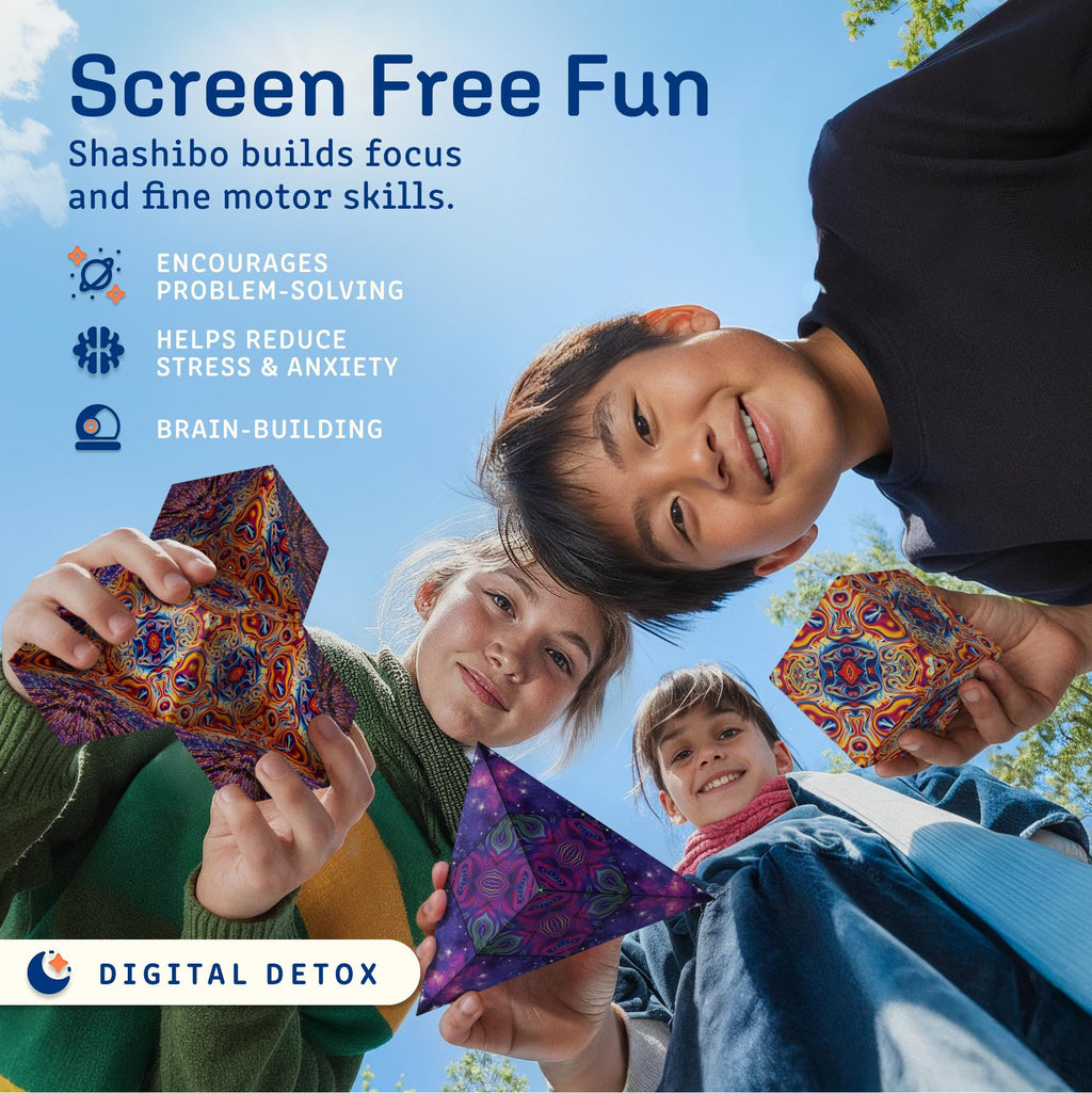 Shashibo Shape-Shifting Magnetic Fidget Cube