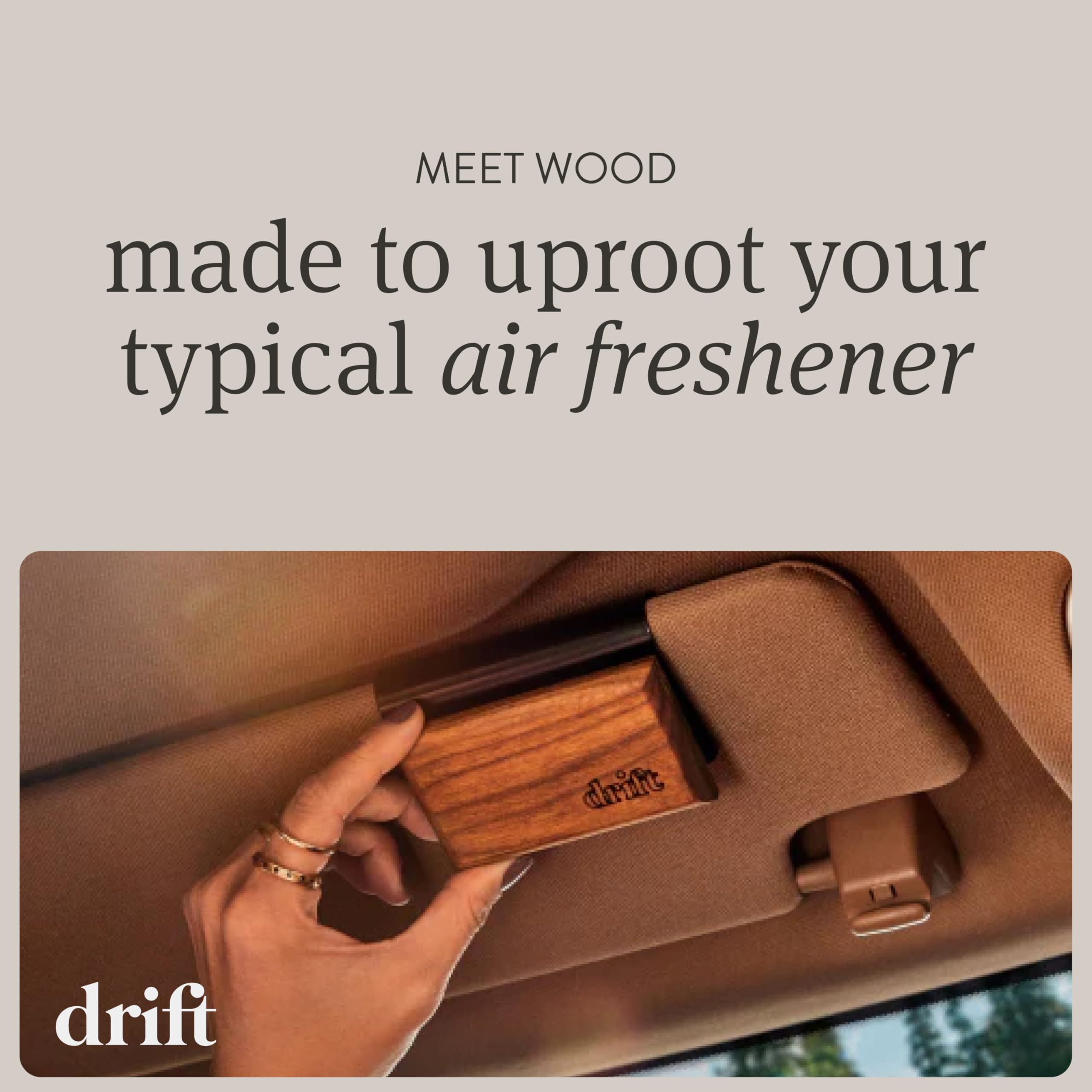 Drift Car Air Freshener – Amber Scent