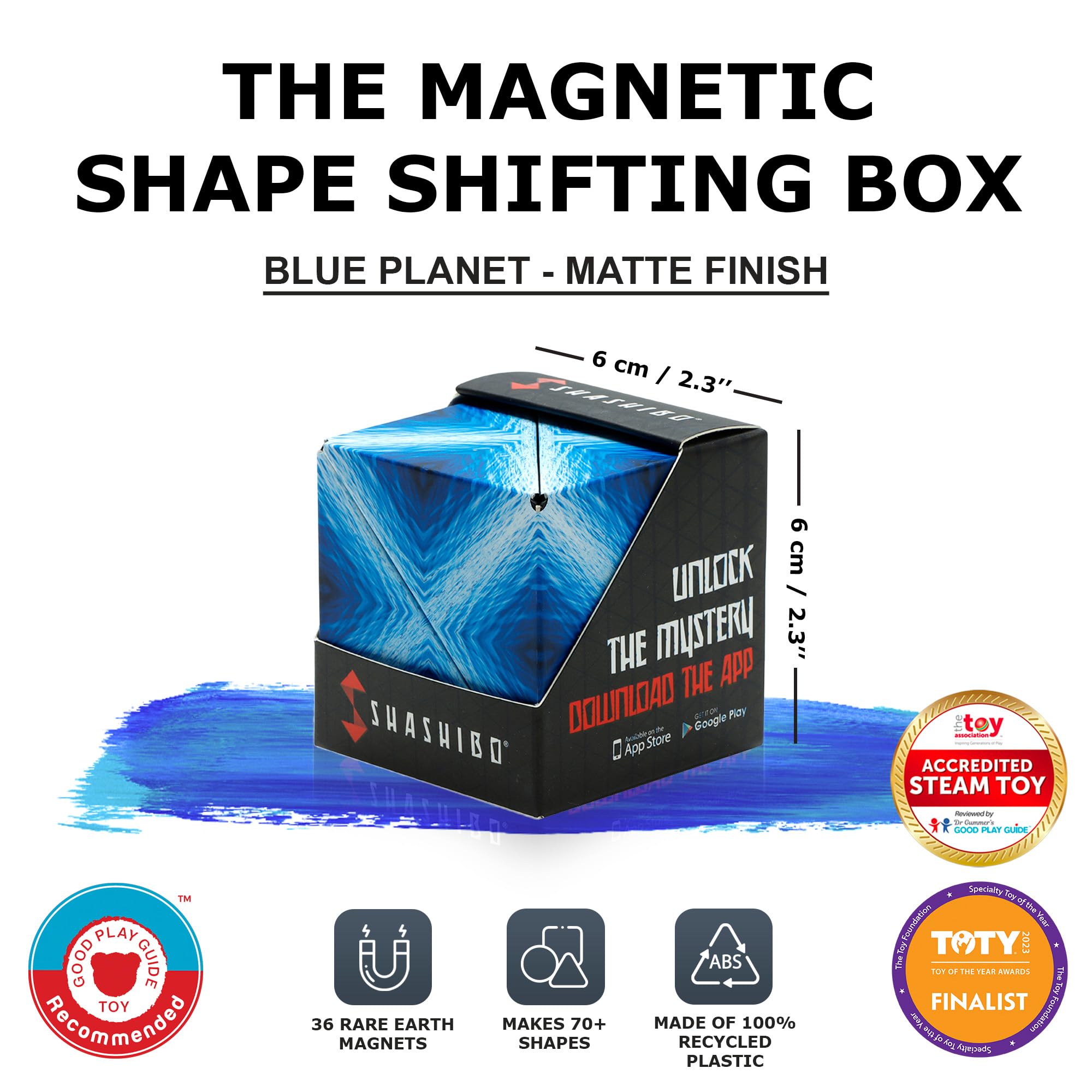 Shashibo Shape-Shifting Magnetic Fidget Cube