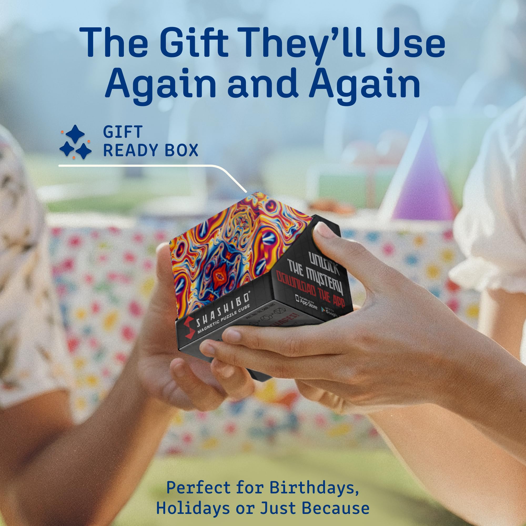 Shashibo Shape-Shifting Magnetic Fidget Cube