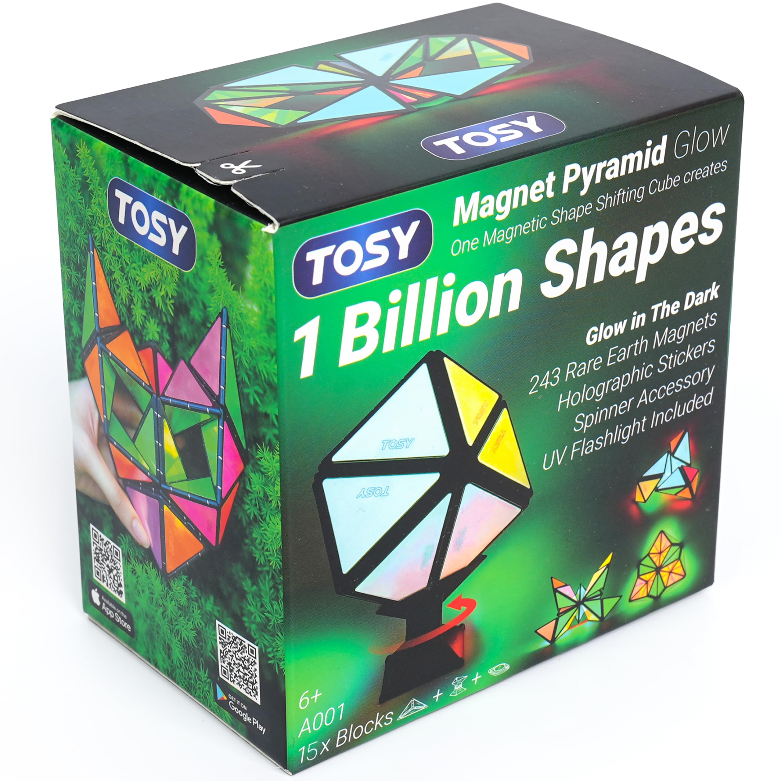 TOSY Magnet Pyramid – Creative Magnetic STEAM Toy