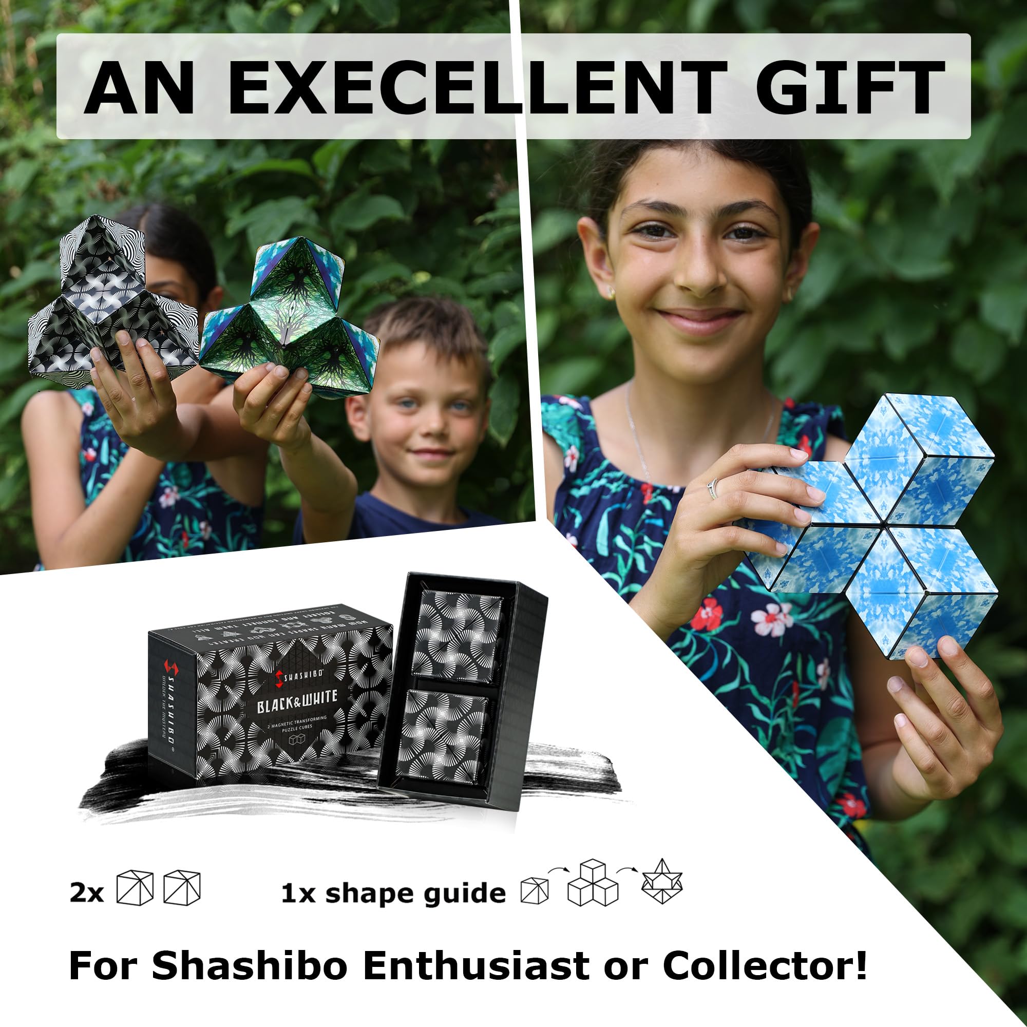 Shashibo Shape-Shifting Magnetic Fidget Cube