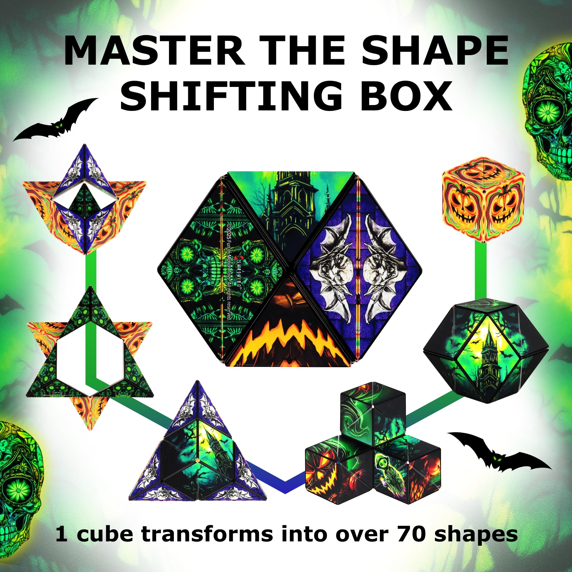 Shashibo Shape-Shifting Magnetic Fidget Cube