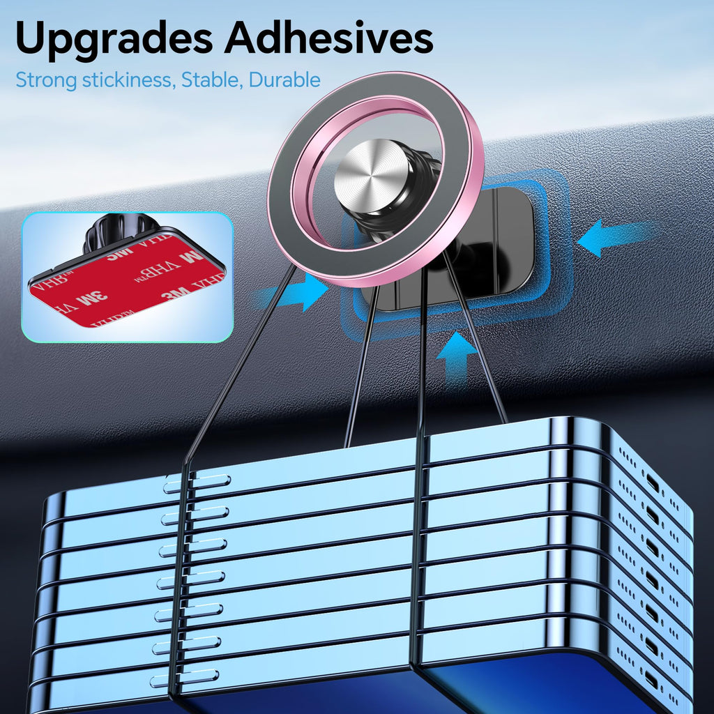 MagSafe Car Mount – Strong Magnetic Phone Holder (Dashboard Mount)