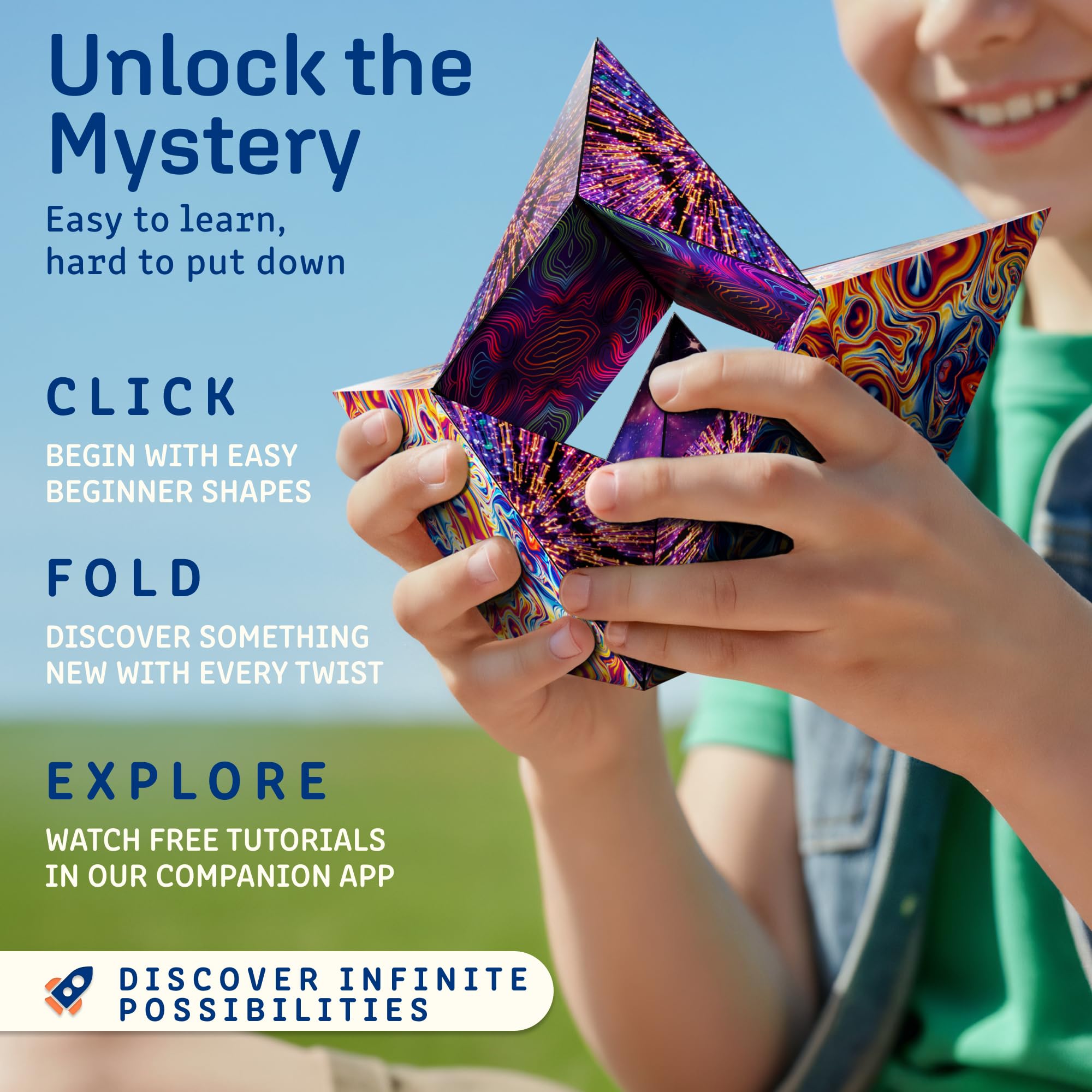 Shashibo Shape-Shifting Magnetic Fidget Cube