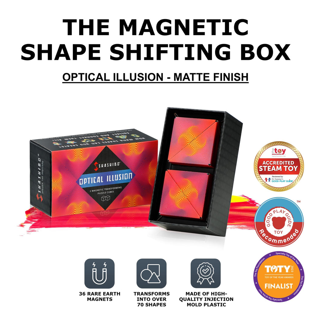 Shashibo Shape-Shifting Magnetic Fidget Cube
