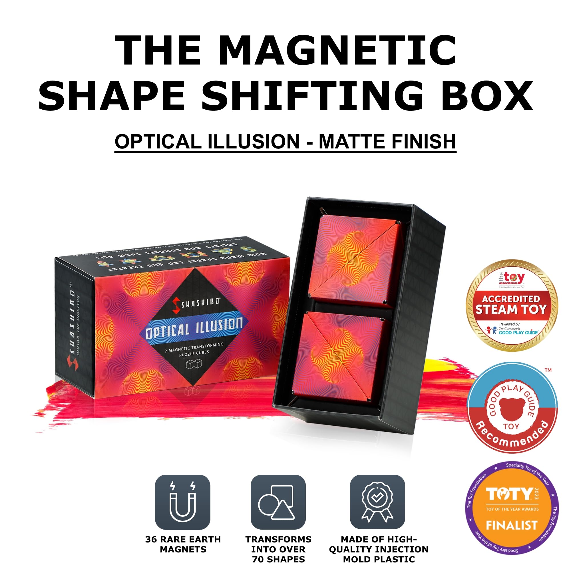 Shashibo Shape-Shifting Magnetic Fidget Cube