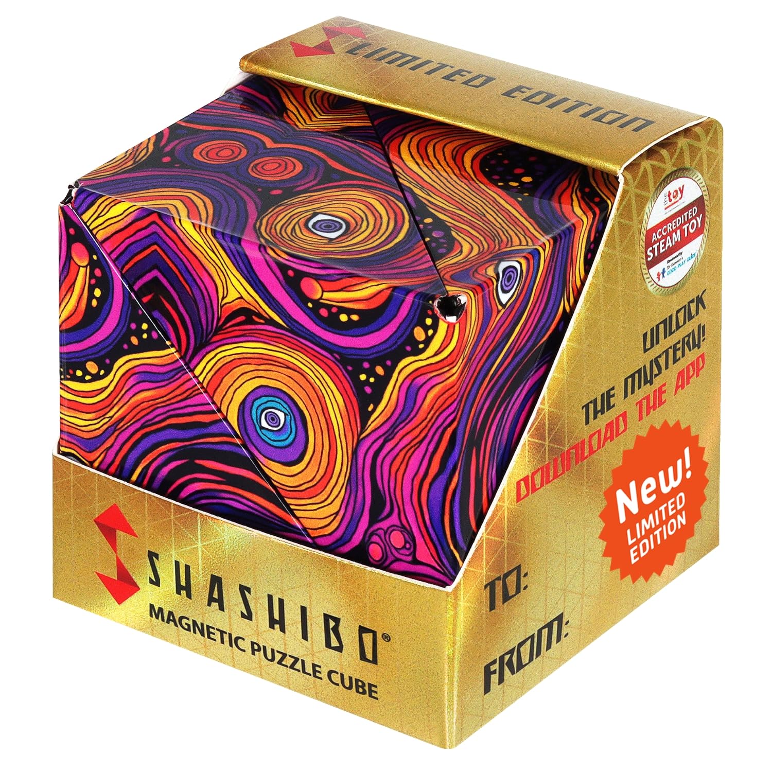 Shashibo Shape-Shifting Magnetic Fidget Cube