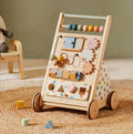 Tiny Land Versatile Natural Wooden Baby Walker