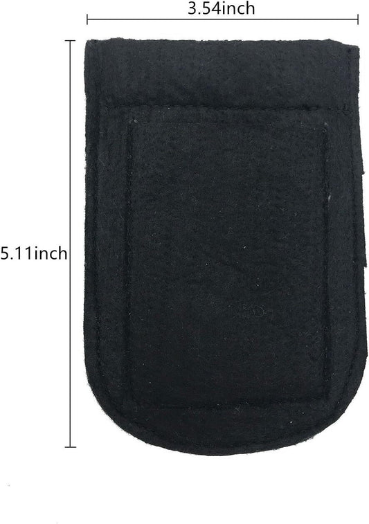 Premium Microfiber Pocket Square Holder, Men'S Suit Handkerchief Keeper, 2 Pack