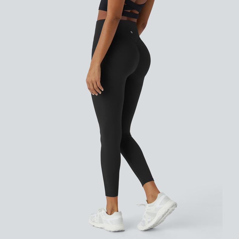 Halara Ultrasculpt High Waisted Scrunch Butt Lifting Tummy Control Pocket Shaping Training Leggings